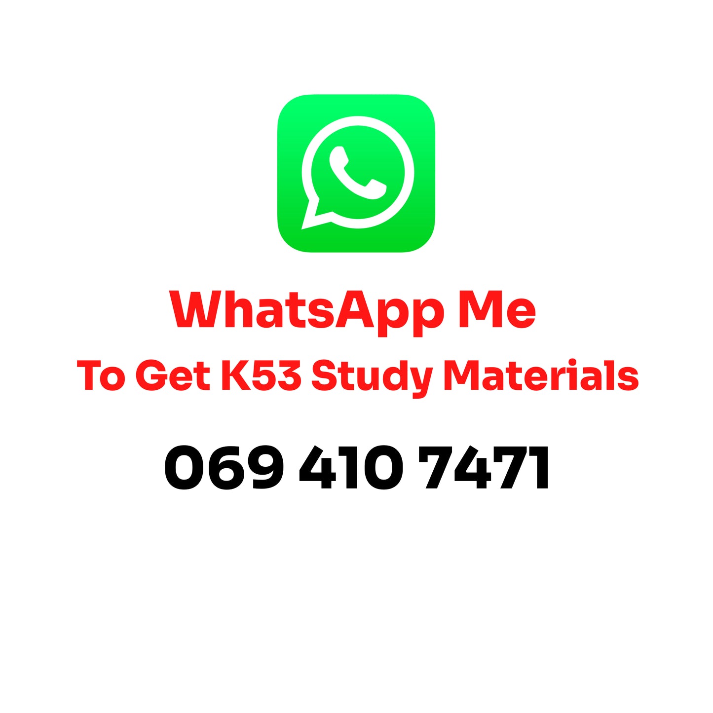 K53 Study Materials